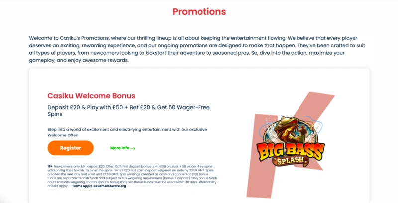Casiku Bonuses
